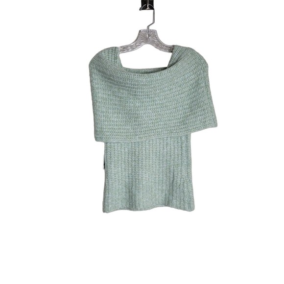 Free People Off Shoulder Sweater Slouchy‎ Cowl Sleevless XS - Picture 4 of 5